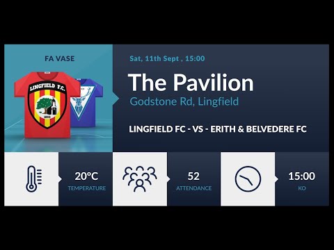 HIGHLIGHTS - Lingfield FC v Erith & Belvedere - FA Vase - 11-09-21