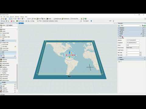 Módulo GIS en FlexSim: Simulación Geoespacial para Competitividad Logística