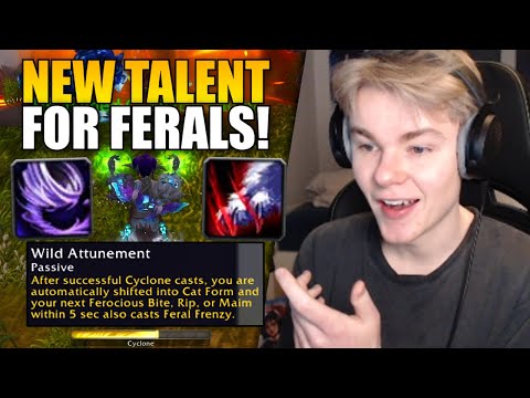 CYCLONE IS BACK?! NEW 10.1 Feral Druid Talent