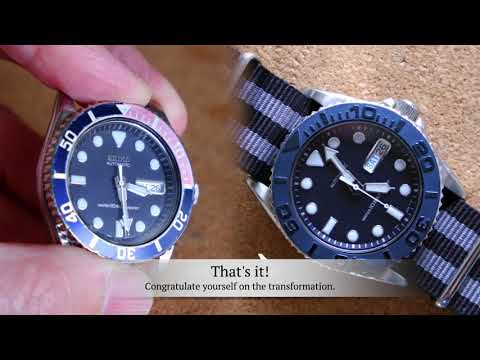 Seiko SKX Mod Guide: Changing Your Bezel Insert
