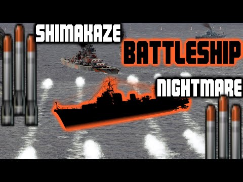 313k damage!  Shimakaze || World of Warships