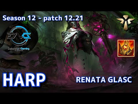 【KRサーバー/C1】DFM Harp レナータ・グラスク(Renata Glasc) VS LSB Kael レル(Rell) SUP - Patch12.21 KR Ranked【LoL】
