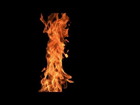 Fire and Flame Overlay 6 - Royalty Free Green Screen Footage