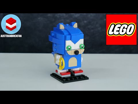 Vidéo LEGO BrickHeadz 40627 : Sonic le Hérisson