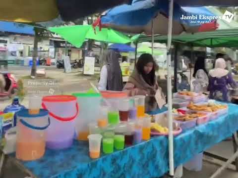 SUASANA PASAR SPA KUAMANG KUNING SAAT RAMADAN