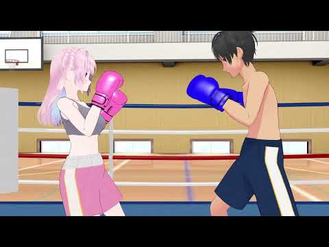 [MMD Mixed Boxing] A close game...?