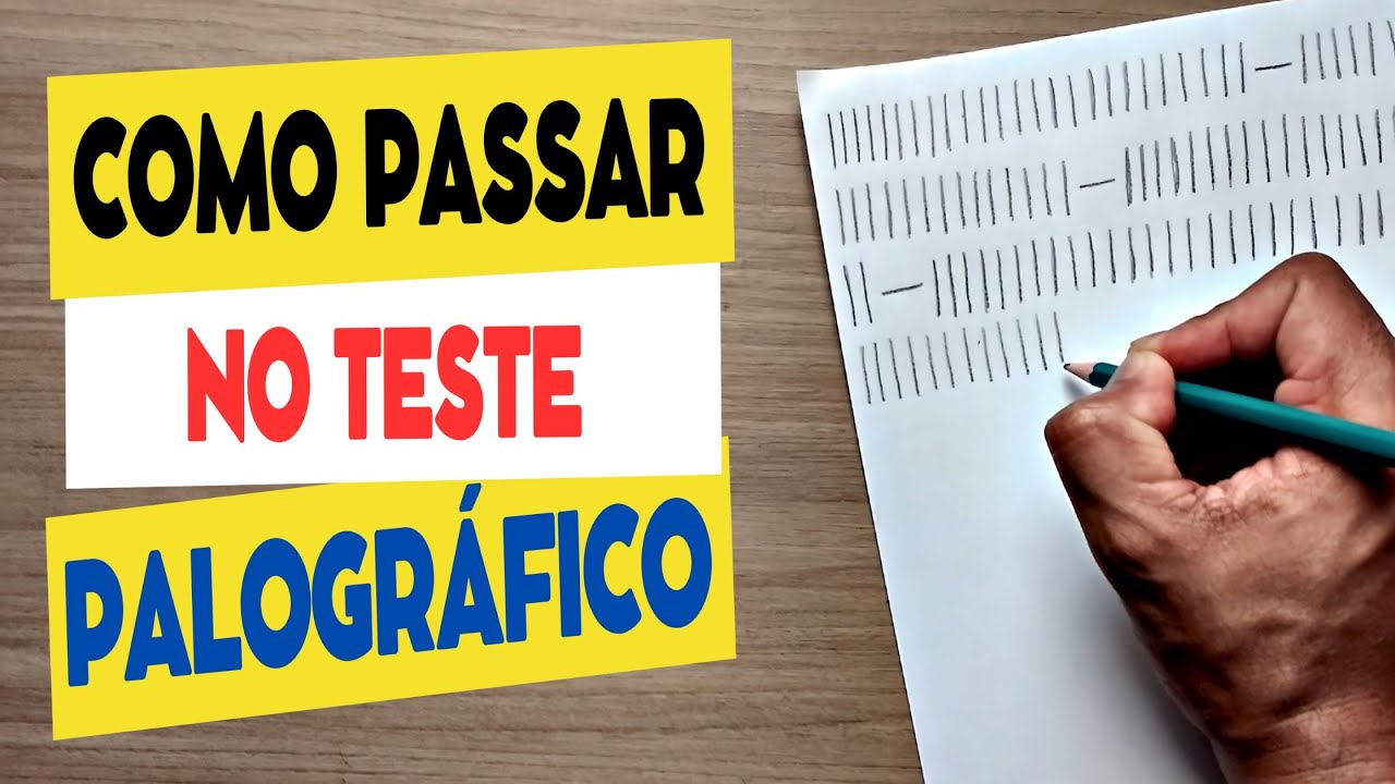 COMO PASSAR NO TESTE PALOGRÁFICO - PSICOTÉCNICO DETRAN, CONCURSO E VAGA DE EMPREGO 2023