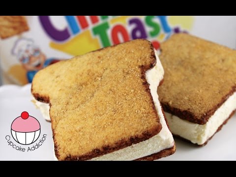Cinnamon Toast Ice Cream Sandwiches - Recipe & How To with Cupcake Addiction