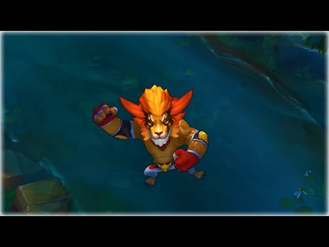 El Leon Gnar Skin Spotlight New Skin  League of Legends
