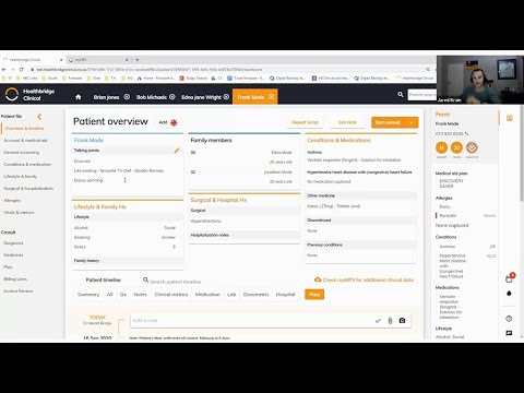 Product Webinar: Healthbridge Clinical Recording - 30 September 2020