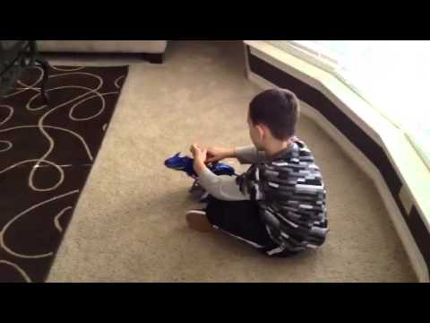 Lucas and Cyberex vs. Chicken the Dinosaur