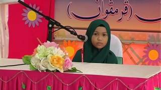 BTPNNS | MTAQSS KPM Tahun 2016 (Hafazan Perempuan) - Aufa Widad  bt Zakwan Sabri (Perlis)