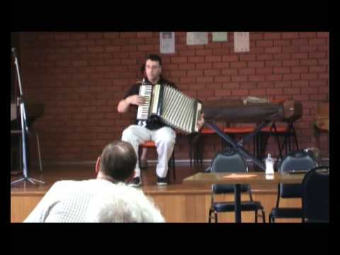 Bob Hornett at Accordion Competition - An Accordion Started To Play