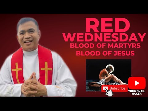RED WEDNESDAY NOV 24, LUKE 21:12-19, “THE BLOOD OF MARTYRS WATERS THE FAITH OF THE CHURCH” #martyrs