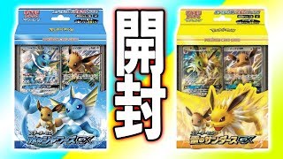 [これでポケカスタート！]イーブイデッキ２種類GET!!　中身は過去最大級 ~ポケカ開封~ [ポケモンカード]