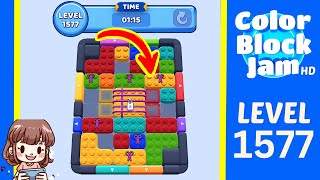 Solusi Level 1577 Color Block Jam