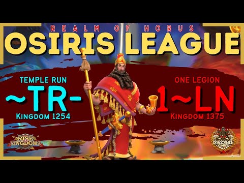 ~TR- vs. 1~LN - Osiris League 4 - Realm of Horus | Rise of Kingdoms