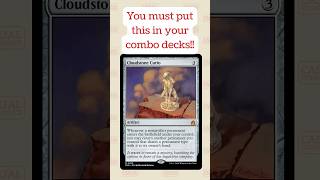 Cloudstone Curio is a combo enabler sleeper agent! #MTG #Commander