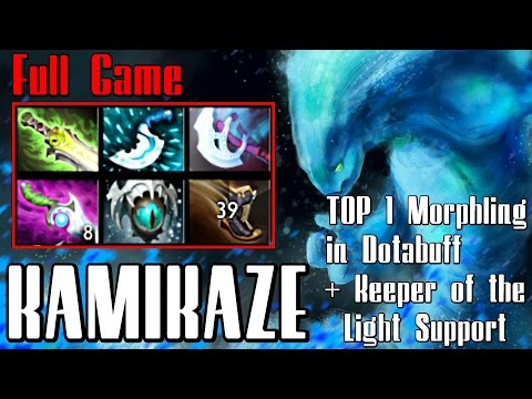 KAMIKAZE Morphling - Dota 2 Full Game (TOP 1 Morphling in Dotabuff)