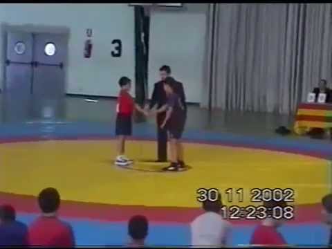 Lucha Olimpica Campeonato de Baleares 2002 Karima Sanchez ( Azul ) 13