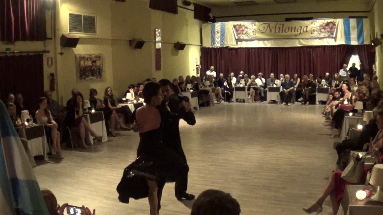 Milonga 08 Aprile 2018  - Max Van De Voorde y Solange Acosta