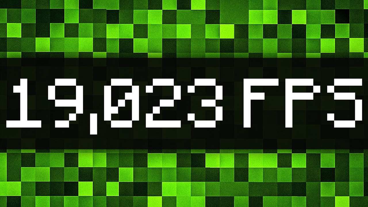 I Beat Minecraft's FPS Record