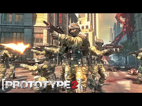 PROTOTYPE 2 NPC Wars 9 (Infected vs USMC & Blackwatch)