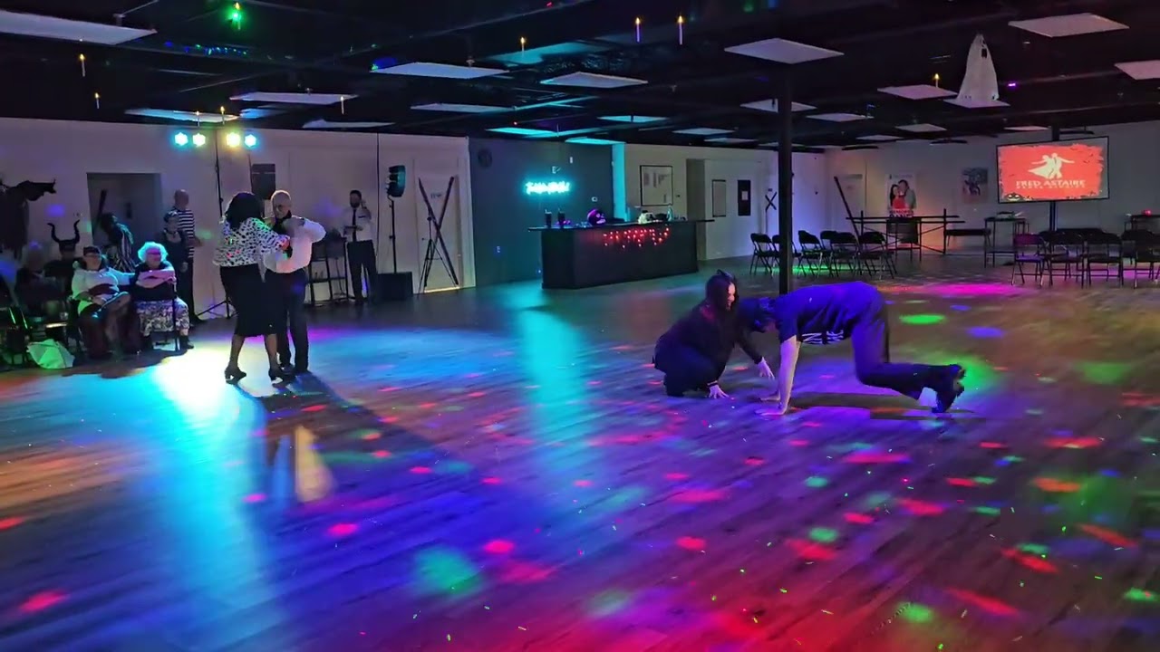 Very Intense Villains Dance-Off at our Halloween Party 2024