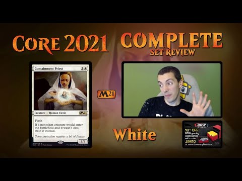 Complete Set Review - Core Set 2021 - M21 - White Cards - Constructed And Limited Focus