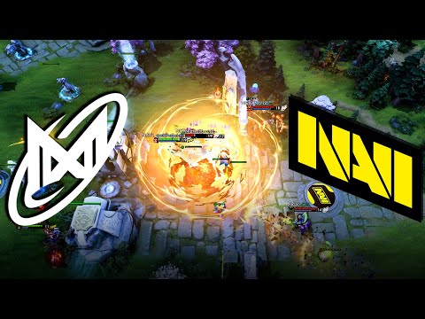 NIGMA vs NAVI - WHAT A SERIES !! TI14 The International 2025