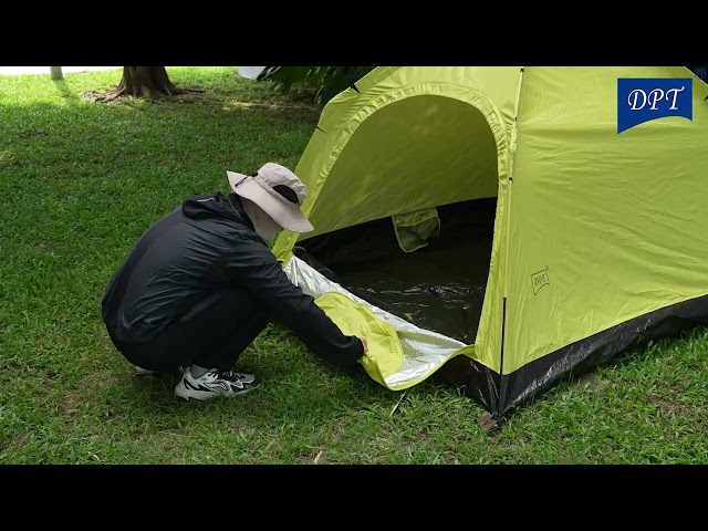 2*1.9*1.3m Automatic Camping Tent - Easy to set up, lightweight and portable, weather resistant