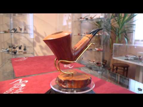 Briar pipe Paronelli 9mm calabash straight grain -  eBay item number: 400773229023