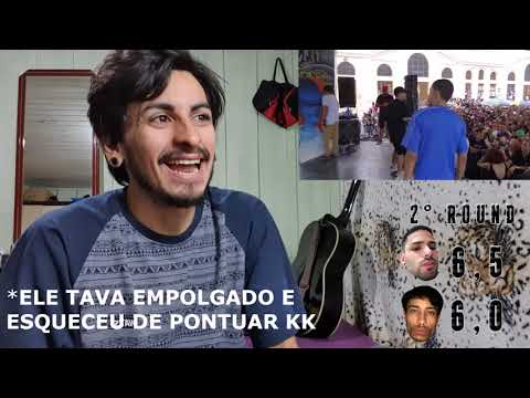 Choice vs Krawk - DUELO DE MCS NACIONAL 2017 | AVALIAÇÃO/REACT