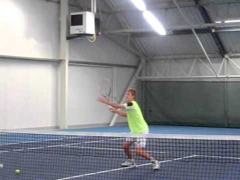 Vitek Horak, volleys and overheads, 240 fps