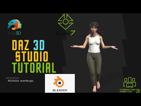 Daz studio - How to Animate a 3d Character in Daz3d