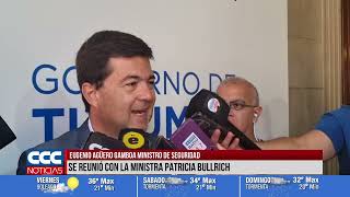 EUGENIO AGÜERO GAMBOA MINISTRO DE SEGURIDAD