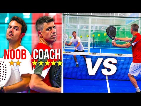 I CHALLENGED MY PADEL COACH (TIEBREAK) - the4Set