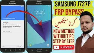 Samsung Galaxy J7 Perx (SM-J727P) FRP/Google Lock Bypass Android 7.0 & 8.1 New Method