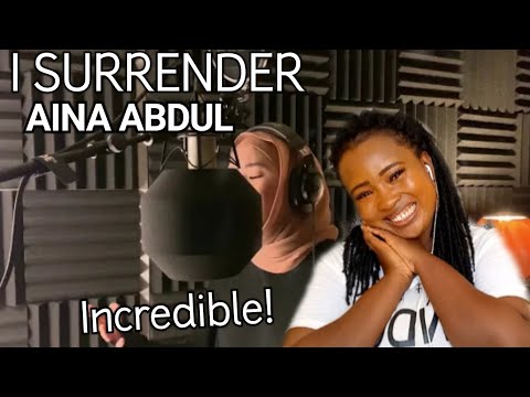 First Time Hearing I SURRENDER - CELINE DION by Aina Abdul (Malaysian Singer) REACTION😱🔥