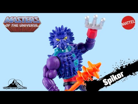 Mattel Masters of the Universe Origins SPIKOR Video Review