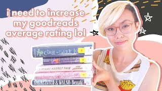3 to 5 star books | a curse so dark and lonely, elizabeth frankenstein, i might regret this, &amp; more