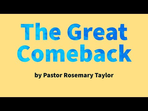The Great Comeback