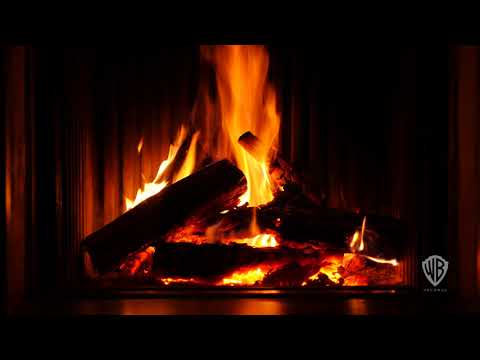 Classic Christmas Yule Log Fireplace in 4k HD Feat. over 2 Hours Of Holiday Music!