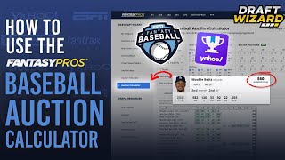 How to Use the Auction Calculator (2021 Fantasy Baseball)