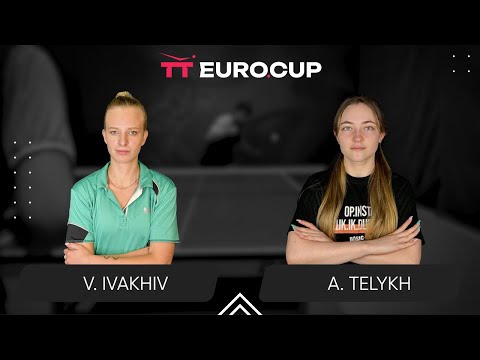 17:45 Valeriia Ivakhiv - Anastasiia Telykh 13.12.2024 TT Euro.Cup Women Ukraine Star. TABLE 4