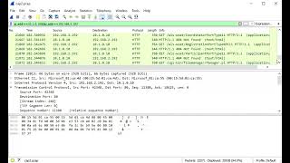 How to find conversation between two IP addresses in a Wireshark