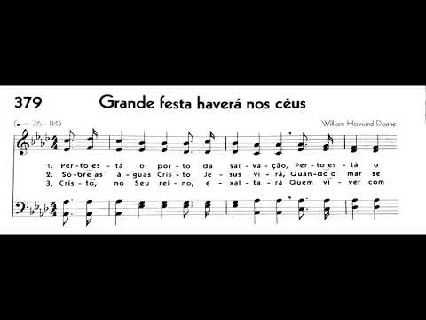 Hinário 5 CCB - Hino 379 - Grande festa haverá nos céus - Strings - Teclado Yamaha PSR S670