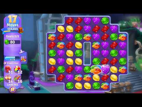 Wonka's World of Candy Level 641 NO BOOSTERS - A S GAMING ✔