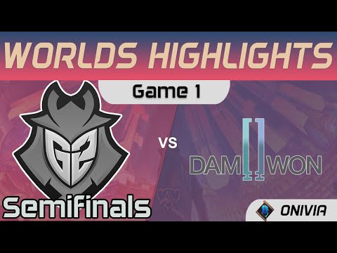 G2 vs DWG Highlights Game 1 Semifinals Worlds 2020 Playoffs G2 Esports vs DAMWON Gaming by Onivia