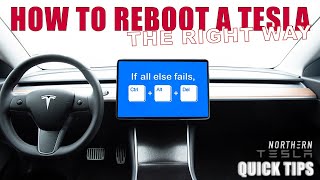 Tesla Quick Tip | How To Restart A Tesla (The RIGHT Way)